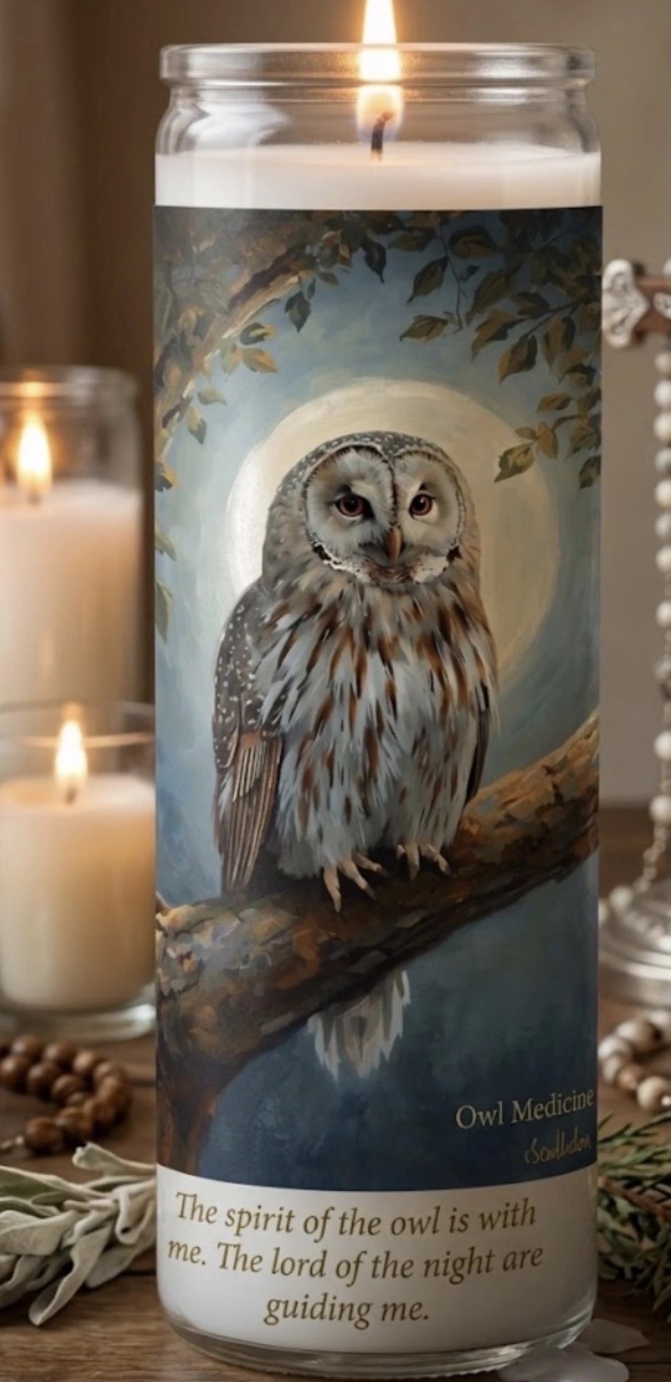 The Owl Candle
